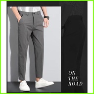 ⌓ ❂ ◭ ACHSAWAKE Men's Pants Korean Fashion Suit Pants Casual Trousers (COD)