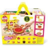 ZURU Slime Mart DIY Kit With Realistic Pizza Burger Donut Slime For Kids Sensory Stress Relief Fun