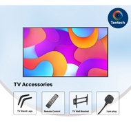 TENTECH SMART TV 4K QLED ANTI PECAH TAK PERLU RISAU TV PECAH LAGI 55/65/85/98 INCI PUN ADA
