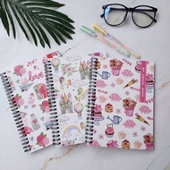 Planner Notebook 2022 Monthly Planner Buku Nota Diary book Cute Notebook Planner Ring PlannerAna Not