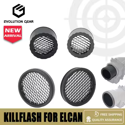 Aluminum Material CNC TECH Killflash Anti-Reflection Device for Elcan 1.5x/6x 1x/4x Optical Sight