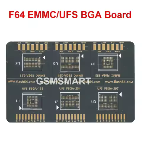 F64 box Board Flash 64 EMMC F64 lite Ultra box