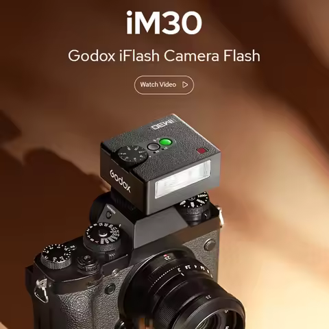 Mini Camera Flash for Canon Fuiji f1-230 Sony zv1 zve10 Ricoh gr3 GrIIIx Nikon Panasonic Olympus Pen