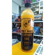 Honey Wheel Leather Tire Shines Protects