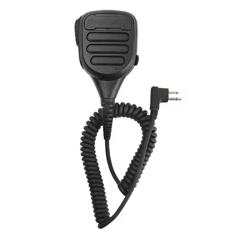 2-Pin Shoulder Remote Speaker Microphone For Motorola Radio GP88 GP3188 GP3688 PMR446 PR400 BPR40 A8