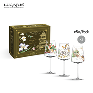 LUCARIS ชุดของขวัญแก้วไวน์ Golden Horizon The Collective Golden Horizon 770ml (Set of 3)