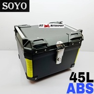 SOYO Top Box ABS 45L Black Accessories Motor ADV150 ADV160 NVX NMAX Vario ADV Y16ZR Y15ZR RS150 RSX1