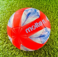 ลูกฟุตซอลหนังทีพียู (TPU) Molten F9A2000-RB สีแดง หนังเย็บ ขนาดและน้ำหนักมาตรฐาน ของแท้ 100% (ฟรีตาข