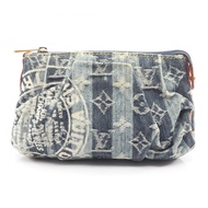 【二手】路易威登LOUIS VUITTON手拿包 Trousse leye Monogram Denim M95335 牛仔皮革 Trousse leye女士二手 A
