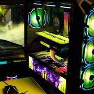 [水冷RGB幻變燈系列】 i7 第8代 水冷RGB電競高階電腦遊戲主機，頂配16G 記憶體，Ra...