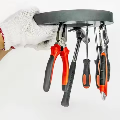 40x8 50x10 60x10 70x10 80x10100x15mm Black Circular Ring Magnet Ferrite Magnets with Hole Speaker Ma