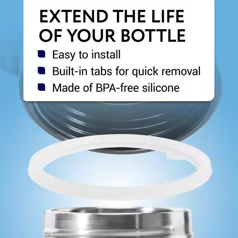 L71AWater Bottle Gasket for Thermoflask Insulated Water Bottle Lid for Water Bottle Straw Lid, Chug 