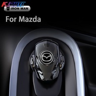 Car Accessories One Click Start Button Ignition Switch Rotating Protective Cover For Mazda BT 50 Mazda3 CX3 CX9 CX5 CX8 Mazda6 MX 5 CX30