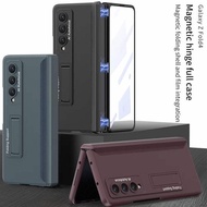 Samsung Galaxy Z Fold 4 5G Hinge Case With Front Glass Protect Z Fold4