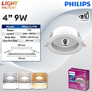 PHILIPS MESON Comfort LED Recessed Downlight 9W 13W 17W 24W 3 Years Warranty LED Ceiling Light Phili