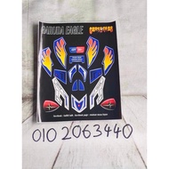 crush gear turbo  sticker semua design ada . sudah siap potong