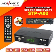 Set Top Box Tv Digital Advance DVB T2 Set Top Box DVB T2 Set Box TV Digital Set Top Box TV Tabung