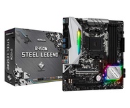 ASRock B450M STEEL LEGEND Socket AM4/ AMD Promontory B450/ DDR4/ Quad CrossFireX/ SATA3&USB3.1/ M.2/