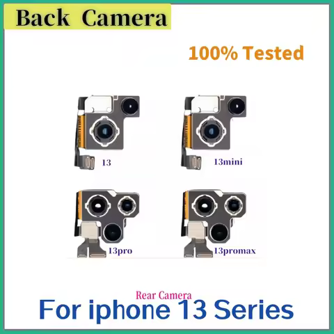 100% Tested Disassembly Back Camera Flex Cable Main Camera For IPhone 13 mini 13 Pro Max Rear Camera
