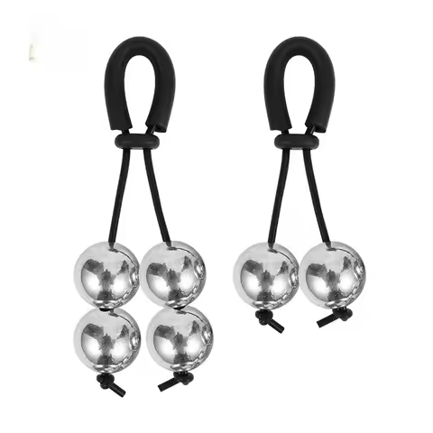 Overweight Men's Exercise Pendant Hanging Locking Ring Egg Egg Stretching Scrotal Ring 680g Heavy Me