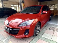 2014年Mazda 馬三 頂級版 5D 免鑰匙 天窗 撥片 原版件底盤安靜無待修