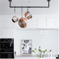 Industrial Style Multifunctional Clothes Rack Clothing Store Iron Pipe Display Rack Heavy Duty Wall-