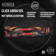 Honda Click 125 Vario V3 2023 Hot Wheels Decals Set