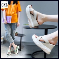 CXL Women Fashion 3.93 Inches Wedge Heels Beautiful Sandals(Size 34-44) 6.30v