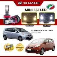 Perodua ‖ Alza EZi 1.5 2009-2013 2pcs Led Head light Bulbs 4300K/6000K Headlamp Lampu Kereta Depan 车头灯