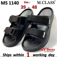 (SY Shoes) M-Class Men Outdoor Adjustable Straps Sandals Size 39-48 Extra Large (MS 1140) Slippers S