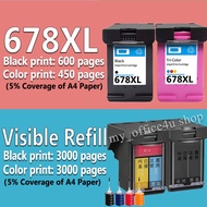 For HP 678 Ink Cartridge 678XXL Ink HP 678XL Ink Cartridge for Deskjet 2515 3515 1018 1518 2548 3548