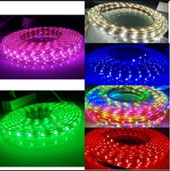 LED selang/LED strip/lampu selang 5050 + soket colokan (siap pakai) paket 15 meter