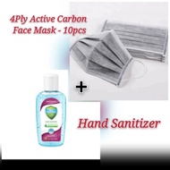Hand  sanitizer & Active Carbon Face Mask