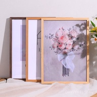 Hualien Photo Frame 8k Frame Frame Frame Arbitrary Rooftop a3 Wall Hanging Solid Wood a4 Photo Frame