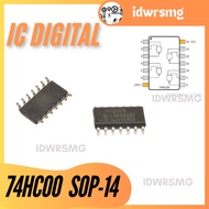 74HC00D 74HC00 7400 IC TTL Quad 2-input SOP -14 74hc00 soup 14pin