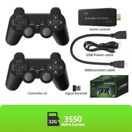 ECILY คอนโซลเกมข้อมูลกบ2.4G คอนโซลไร้สาย Joypad สำหรับจอสัมผัส4K 10000แบบพกพาคอนโซลเกม Dendy สำหรับท