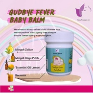 GUDBYE FEVER BALM / LEMON BALM / LEGAKAN DEMAM / BABY / TIDUR LENA