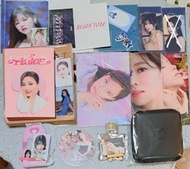 Twice 官方 周邊 ready to be dicon magazine 雜誌 寫真 卡簿 卡冊 twicelights misamo 一番賞 kurakura aboutzu solo eyes