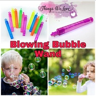Blowing Bubble Wand Kids Childrens Christmas Gift Birthday Goodie Bag