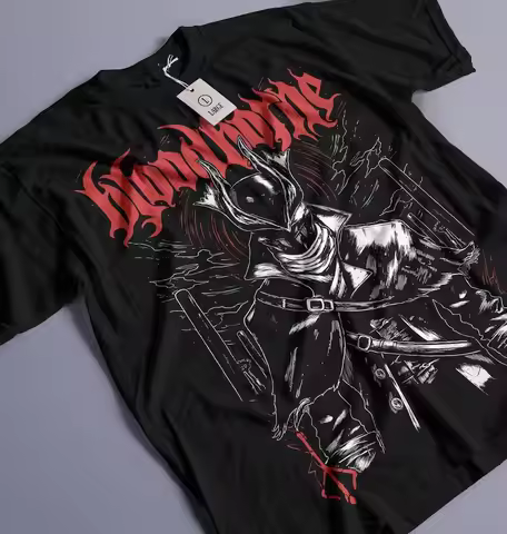 Unisex Bloodborne Lady Maria of the Astral Clocktower Gaming T-Shirt, Soulsborne Yharnam Shirt