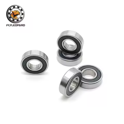 (6PCS) R8RS Bearing Inch Size 12.7x28.575x7.938mm Chrome Steel Material R8 2RS for Wheelchair Grinde