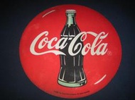 可口可樂 紀念滑鼠墊 ~10年前英國購買(約0.5cm厚)