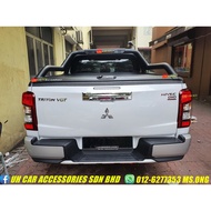 Mitsubishi triton 2015-2021 cargo roller shutter lid rear trunk cover sport bar roll bar force READY STOCK 