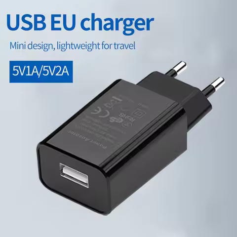 USB Charger 5V2A Mobile Phone Charging European Regulation CE/GS Safety Certification Plug Mini Conv