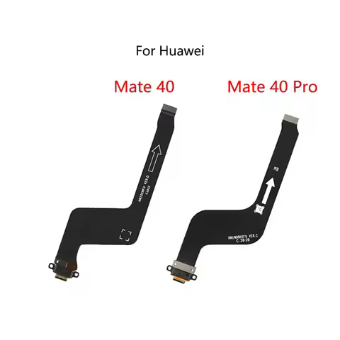 USB Charge Dock Port Socket Jack Plug Connector Flex Cable For Huawei Mate 40 Pro 5G Charging Board 