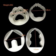 Dog Paw House Cake Mold/Cookie Cutter Dog Paw House