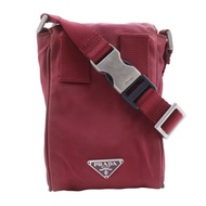 【日本直送】PRADA 2WAY 腰包 肩背包 MV583 尼龍 CERISE 紅色 女性【二手】
