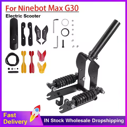 Front Suspension Fork Electric Scooter Modifited Front Shock Absorber for Segway Ninebot Max G30 Kic