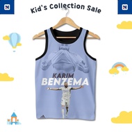 Children's Football Singlet v7 Children's Football Player Singlet 3D Printing For Ages 1-12 Years - 