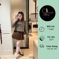 Eva hamichi evening gown and pleated evening gown Set